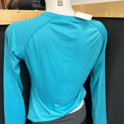 The North Face - Women's L/S Athletic Shirt - MSRP comp $90: Blue-women-MD