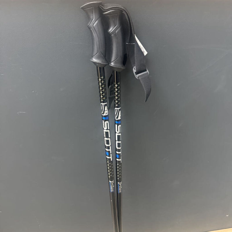 Scott - Triton Downhill Ski Poles - MSRP $55: Black/Silver/Blue--