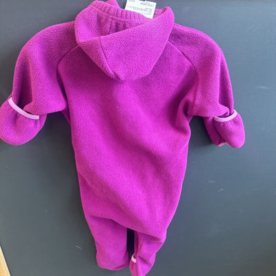 MEC - Kids Fleece Bunting Suit - MSRP $60: Pink-Purple (Owl)-children-18M