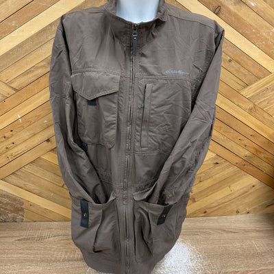 Eddie Bauer - Men's Travex Jacket - MSRP comp $170: Brown-men-LG