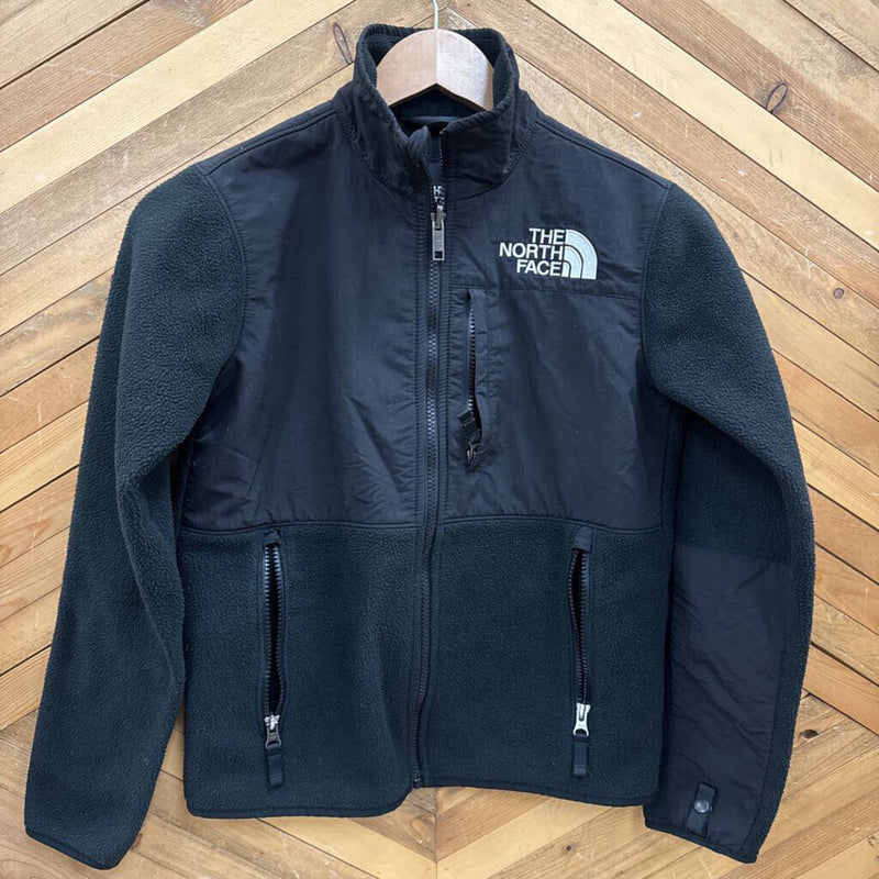 The North Face - Kids Denali Fleece Jacket - MSRP $170: Black-children-LG