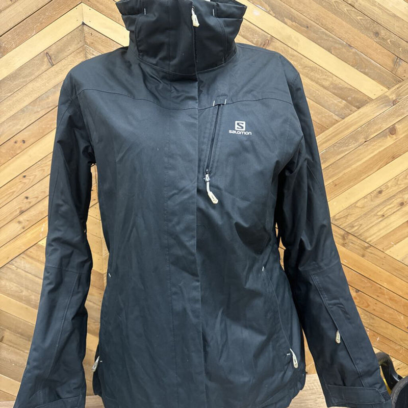 Salomon AdvancedSkin Dry Jacket: black-women-XL