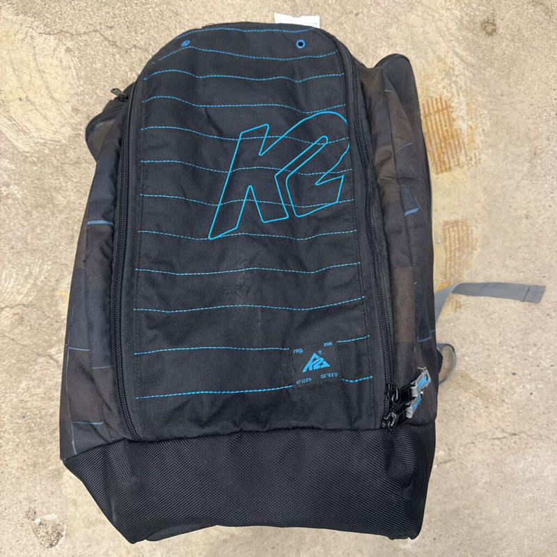 K2 - Downhill Ski Boots Bag: Black/Brown/Blue--