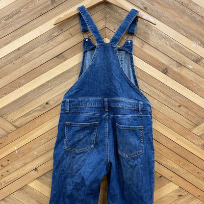 Cat & Jack Denim Overalls for Children: Blue-children-XL