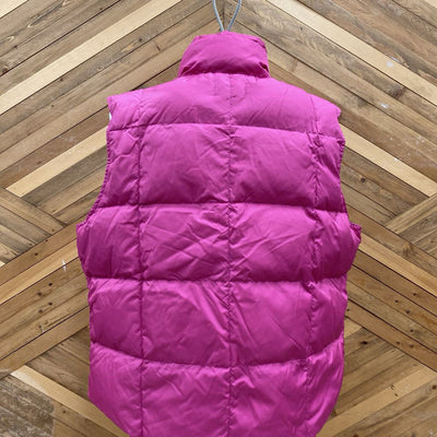 Lands End - Women's Vest Snap : Pink-women-xl