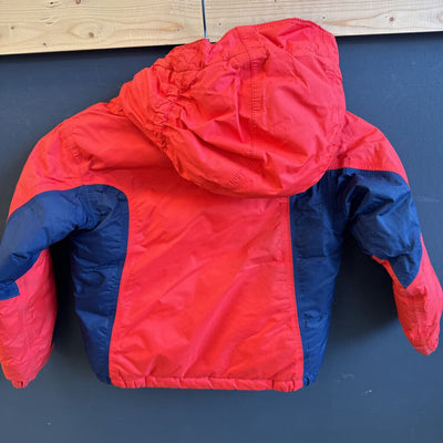 The North Face Toddler Jacket: Red/Navy-children-3T