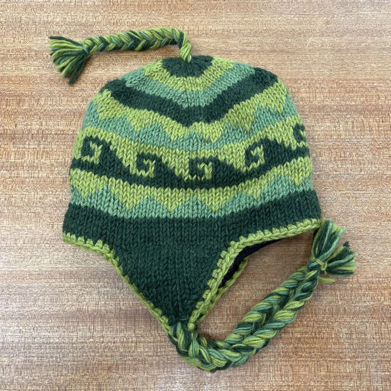 DCI Dharmachakra Handmade Hat: Green-unisex-