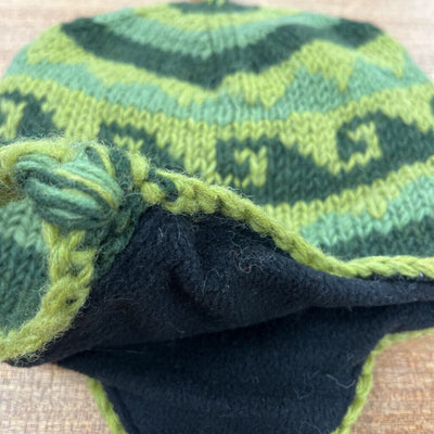DCI Dharmachakra Handmade Hat: Green-unisex-