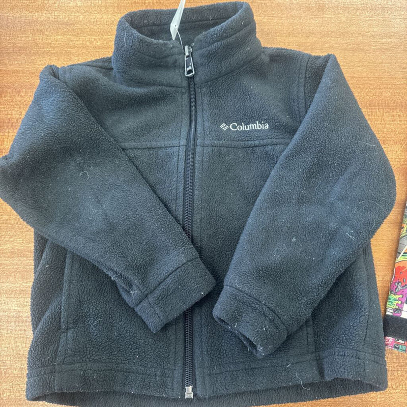 Columbia Toddler Fleece Jacket: black-infant-4T