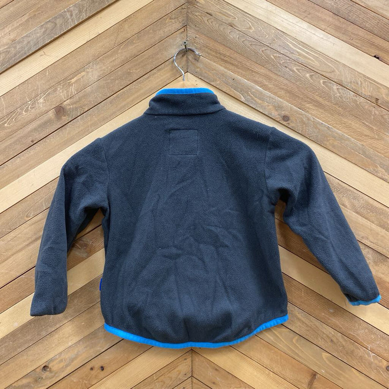 Helly Hansen - Kids Full-Zip Fleece Jacket - MSRP $50: Grey/Blue-children-3T