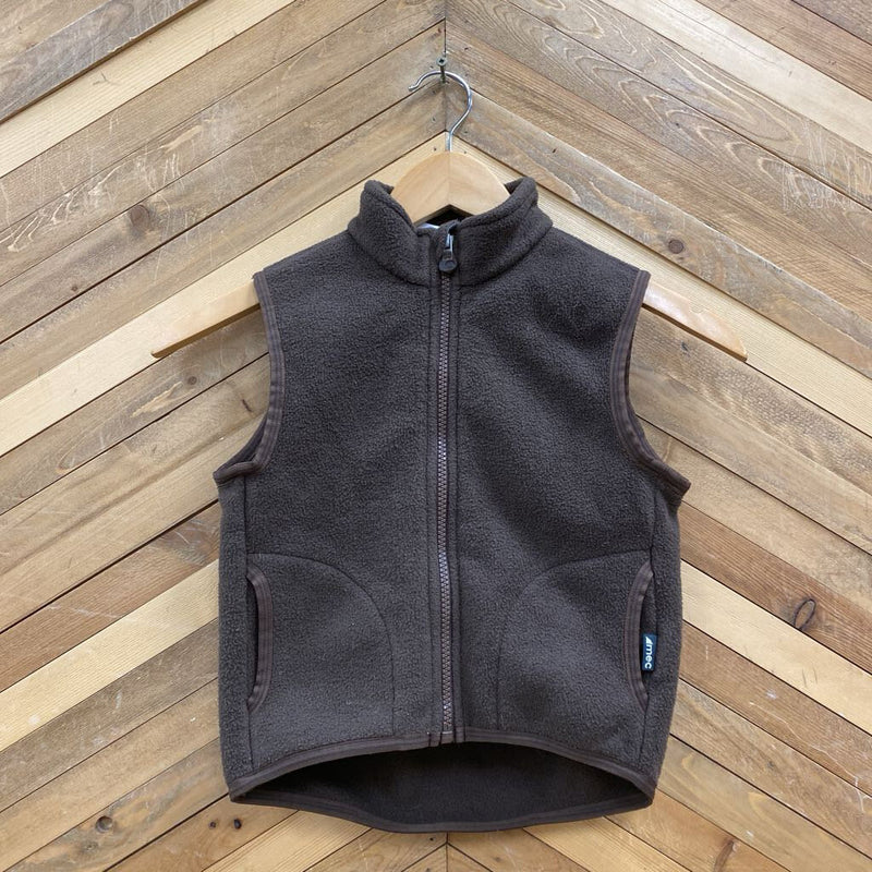 MEC - Kids Fleece Vest: Brown-children-3T