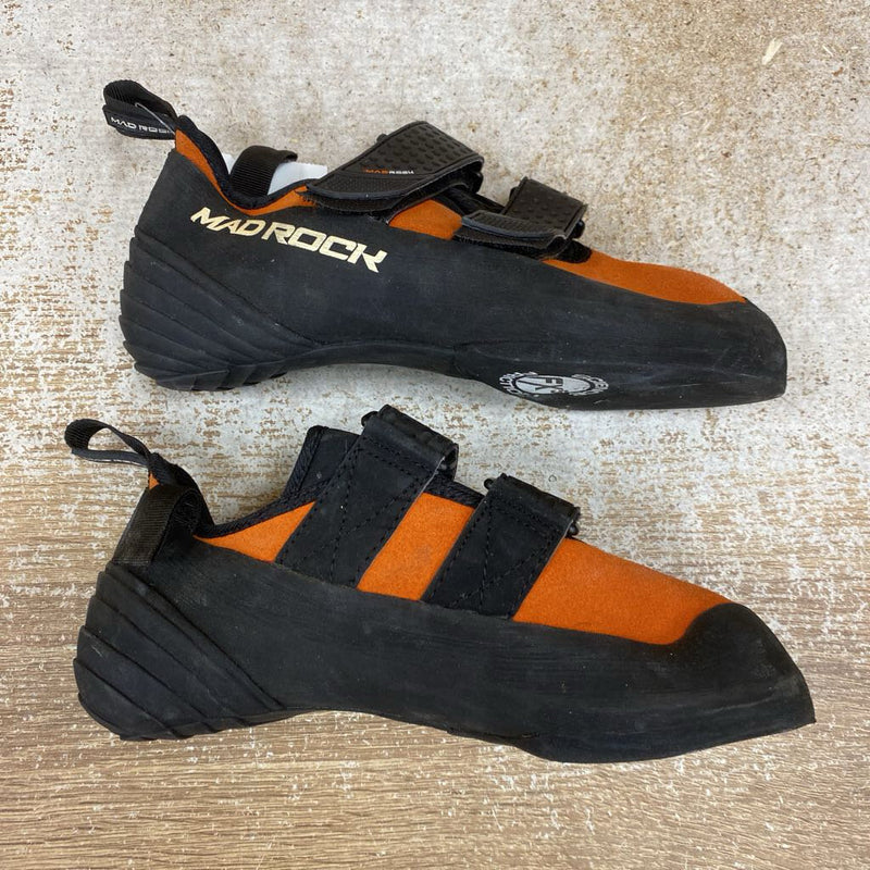 Mad Rock - Flash Climbing Shoes - MSRP $100: Orange/Black-unisex-38