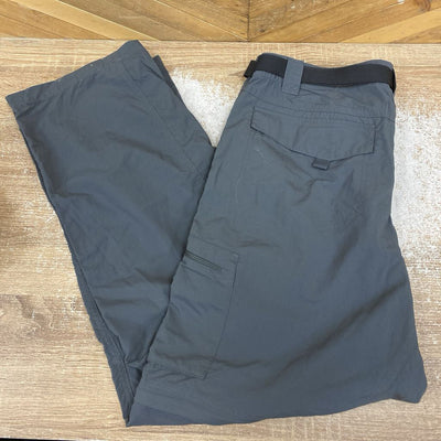 Columbia - Men's Zip-Off Hiking Pants - MSRP $95: Grey-men-40x32