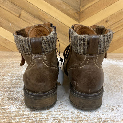 biotime - Women's Stella Fleece-Lined Boot - MSRP $125: Brown-women-W8