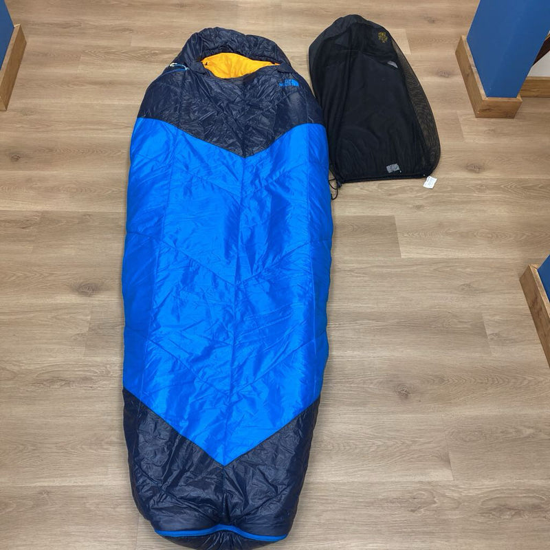 The North Face - The One 40/20/5 Sleeping Bag - MSRP $460: Navy/Blue/Orange-unisex-Regular