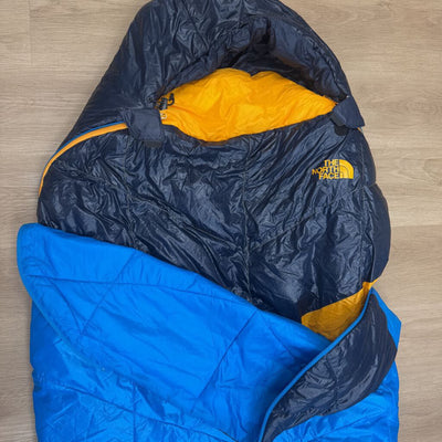 The North Face - The One 40/20/5 Sleeping Bag - MSRP $460: Navy/Blue/Orange-unisex-Regular