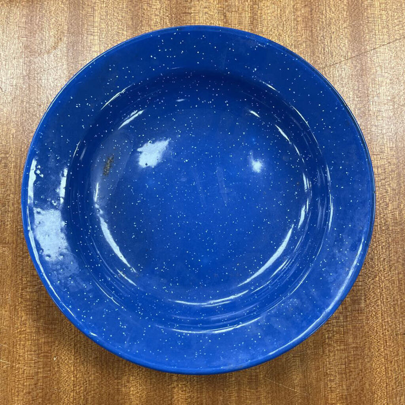 Enamel Dish: Blue--