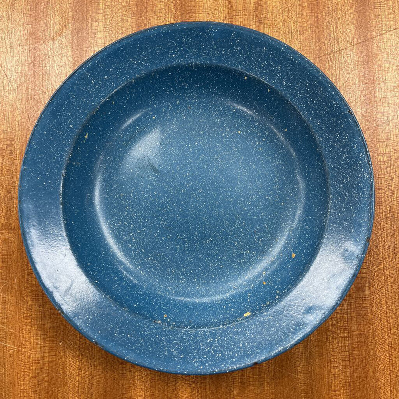 Enamel Dish: Blue--