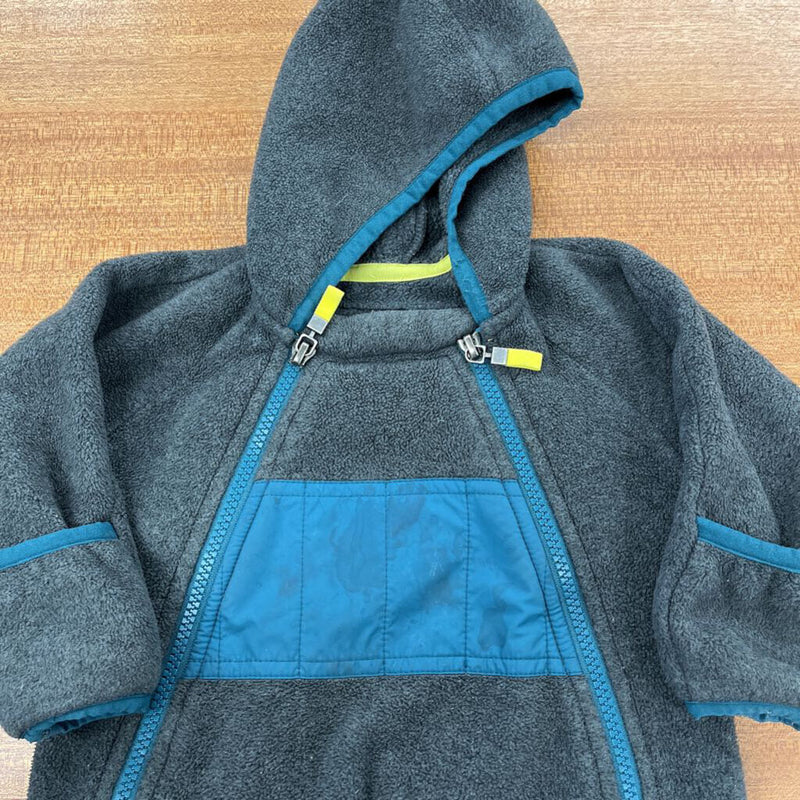 Mec- Bleece baby Bunting suit- MSRP $59 : Grey Teal -children-6m