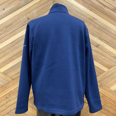 Karbon - Men's Full-Zip Sweatshirt: Navy-men-LG