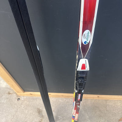 Salomon Equipe 7 Skate XC skis With Salomon-SNS Pilot bindings MSRP $320: REd/Yellow Black --186