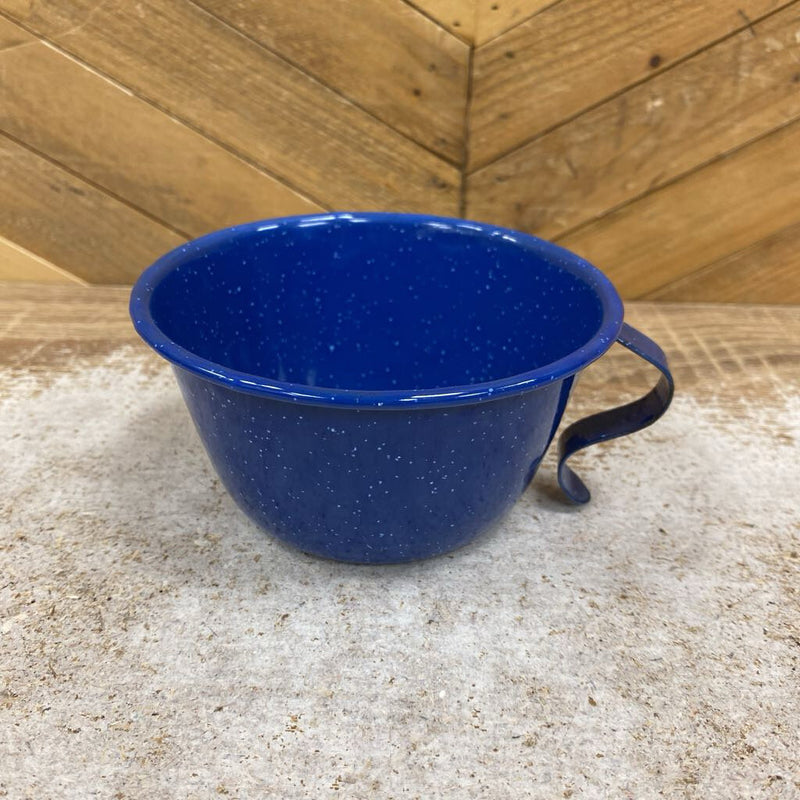 Enamel Camp Mug - Short Green : blue-women-