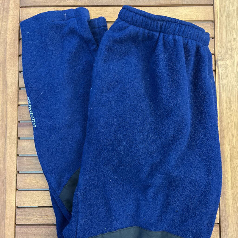 Navarro - Vintage Polartec Fleece Pants: Blue/Black-men-LG