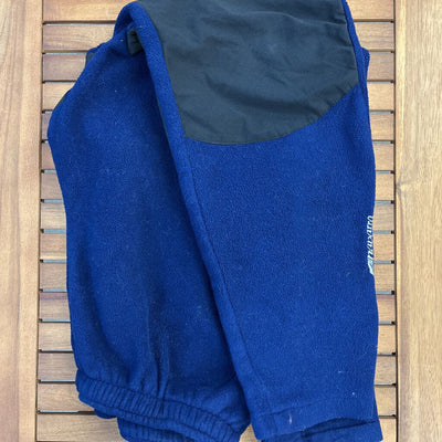 Navarro - Vintage Polartec Fleece Pants: Blue/Black-men-LG