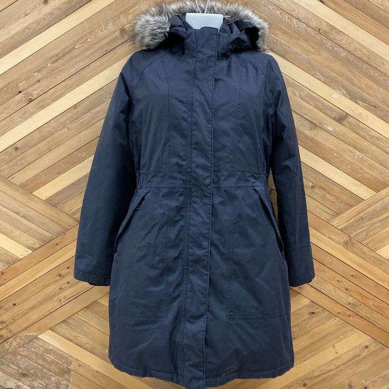 The North Face- Women Insulated Down Parka Jacket- MSRP $ : black -women-LG