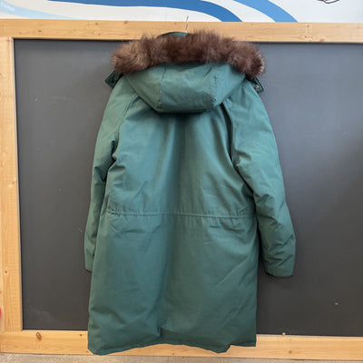 North Country Eaton - Men's Down Parka: Green-men-2XL