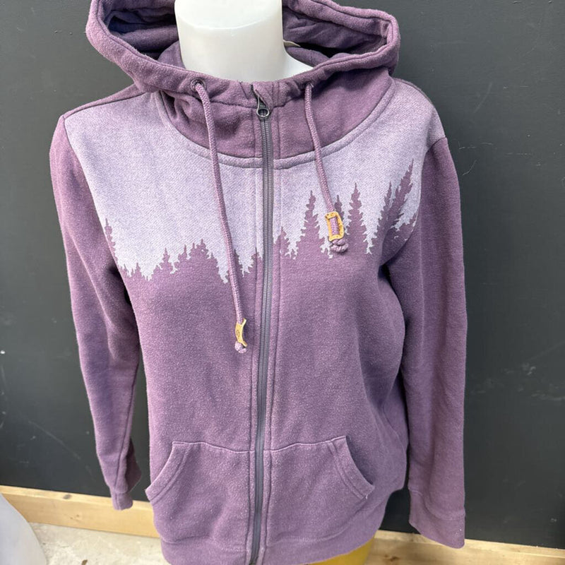 Ten Tree- Full Zip Hoodie - MSRP $108 : Purple -unisex-LG