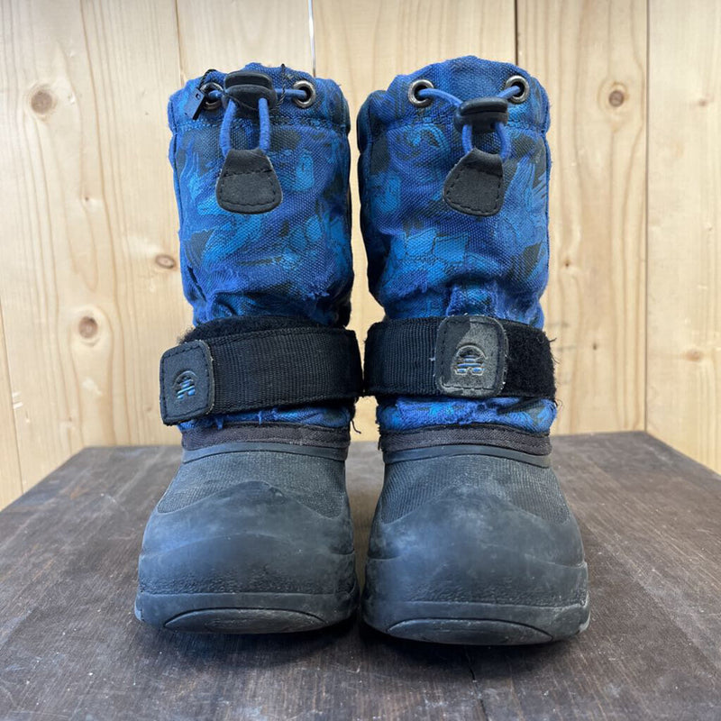 Kamik - Kids Dinosaur Winter Boots - MSRP $75: Blue/Black-children-10T