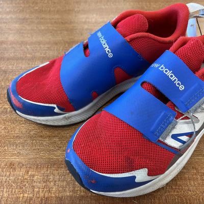 New Balance - Kids' BOA Running Shoes - MSRP $85: Red/Blue-children-1.5Y