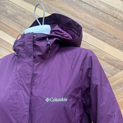 Columbia - Women's Insulated Jacket - MSRP $220: Maroon/Burgundy-women-LG