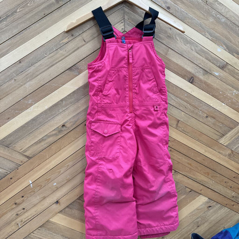 Burton- toddler bib ski pants- MSRP .$154: Pink -children-3T