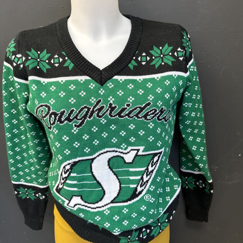 Rider Gear- Christmas Sweater Collection- MSRP $89: Green --MD