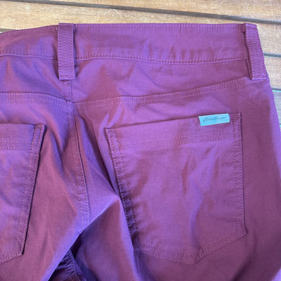 Eddie Bauer- Women's hiking pants- MSRP $125: Burgundy-women-12