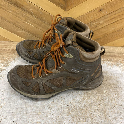 Merrell- hiking boot mid- MSRP $ 170: Browm -women-7