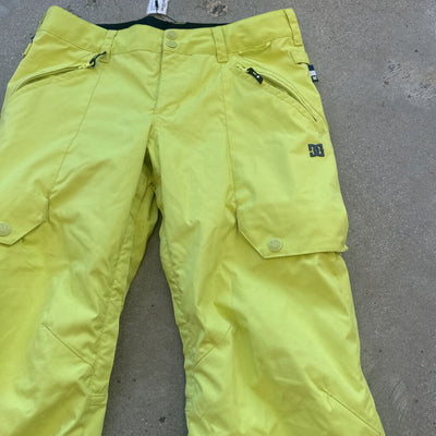 DC- insulated ski pants women's- MSRP $ 244: Yellow -women-MD