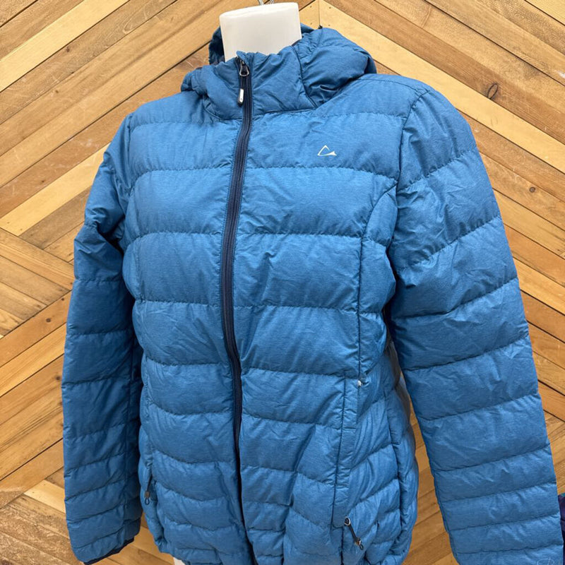 Paradox- Packable puffer jacket women: Blue -women-XL