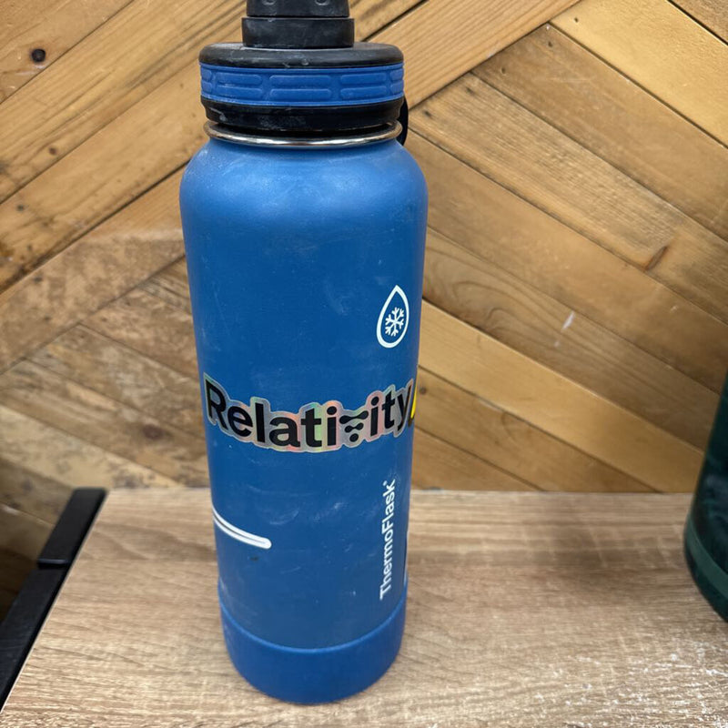 Thermoflask- insulated water bottle : Blue--