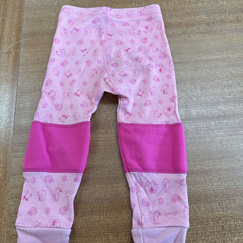 Helly Hansen - Kids Merino-Blend Baselayer Bottoms - MSRP $50: Pink-children-2T