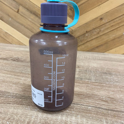 Nalgene - Narrow Mouth Water Bottle - MSRP $19: Purple/Blue--500 ml/16 oz