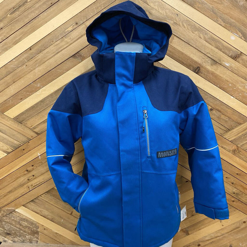 Monster - Kids Ski Jacket : Blue-children-LG (10)