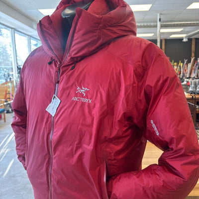 Arc'teryx - Men's Firebee AR GTX Infinum Parka - MSRP $1200: Red-men-LG