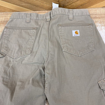 Carhartt - Men's Cargo Pants - MSRP $110: Beige-men-34x32