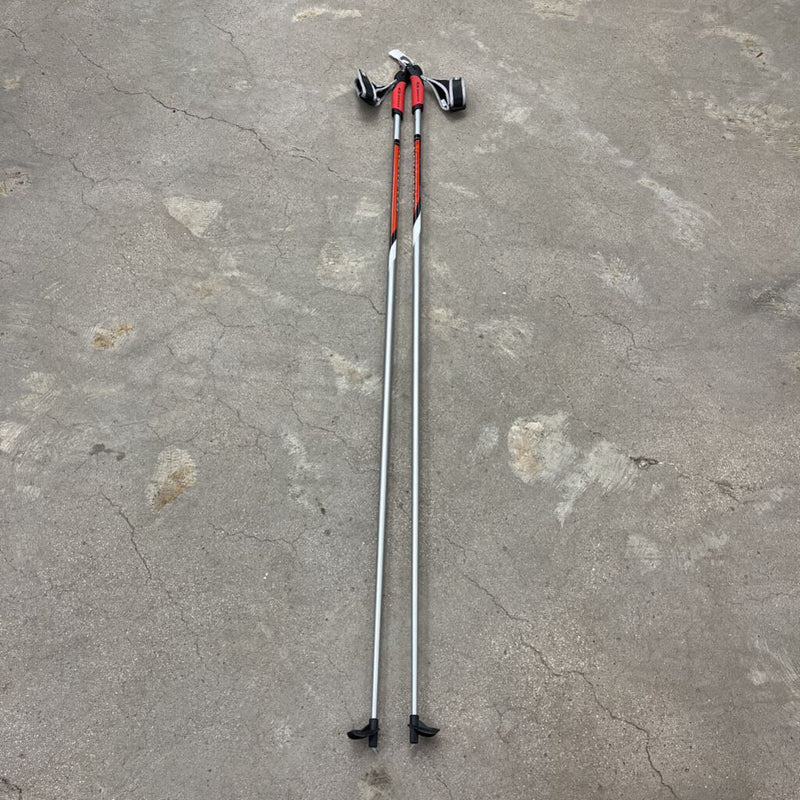 Salomon Equipe 20 Carbon XC Ski Poles MSRP $80: Grey--145