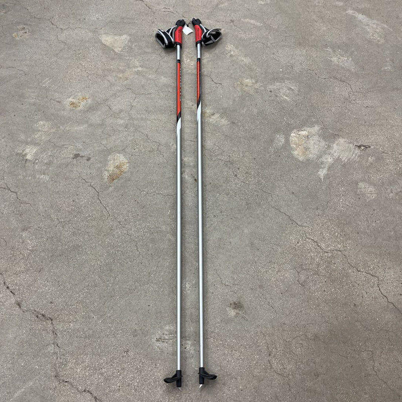 Salomon Equipe 20 Carbon XC Ski Poles MSRP $80: Grey--135