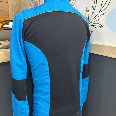 Running Room - Hybrid Windbreaker Jacket: Blue/Black-unisex-XS