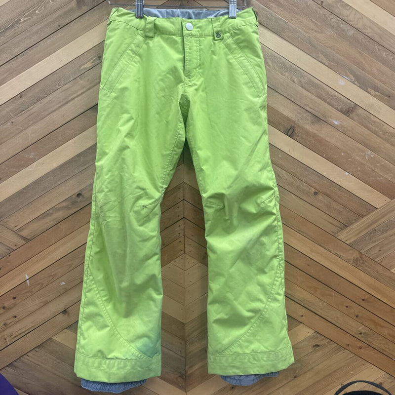 Burton - youth snow pants- MSRP $170: GReen -children-MD Y